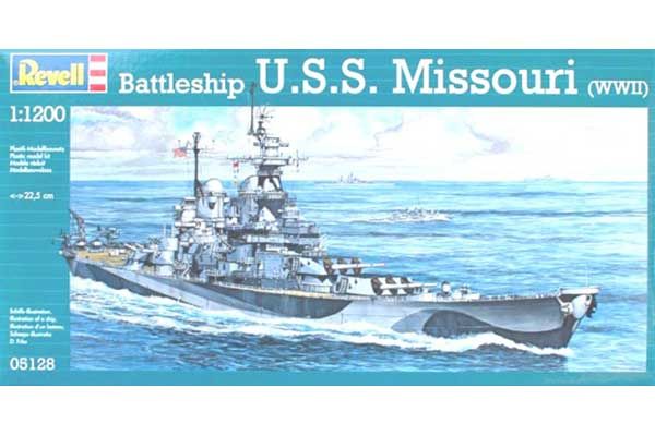 U.S.S. Missouri (Revell 05128) 1/1200 U.S.S. Missouri (Revell 05128) 1/1200