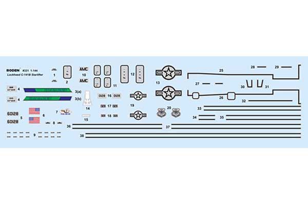 C-141B Starlifter (Roden 331) 1/144