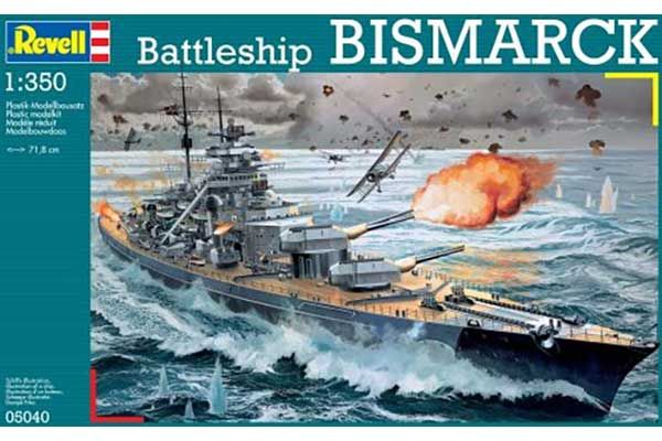 Bismarck (Revell 05040) 1/350 Bismarck (Revell 05040) 1/350