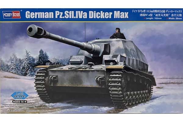 German Pz.Sfl.IVa Dicker Max (Hobby Boss 84835) 1/48