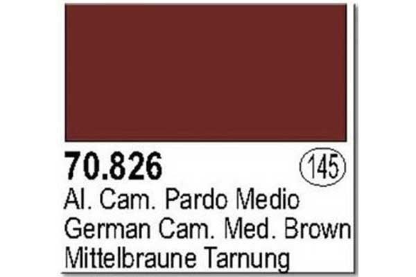 Фарба акрилова "Model Color" 145 німецький захисний ,, коричневий середній Vallejo 70826