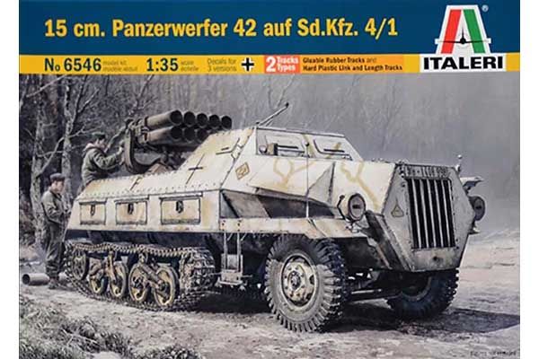 15 cm. PANZERWERFER 42 AUF SD.KFZ. 4/1 (ITALERI 6546) 1/35 15 cm. PANZERWERFER 42 AUF SD.KFZ. 4/1 (ITALERI 6546) 1/35