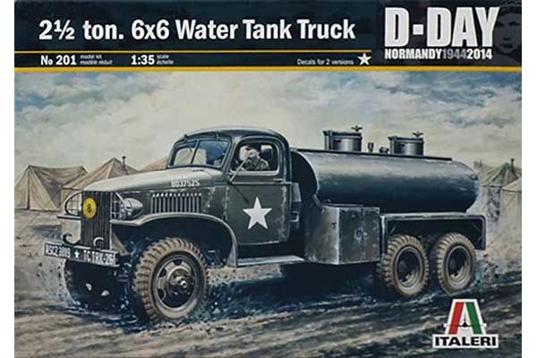 2 ½ Ton, 6x6 Water Tank Truck (ITALERI 201) 1/35