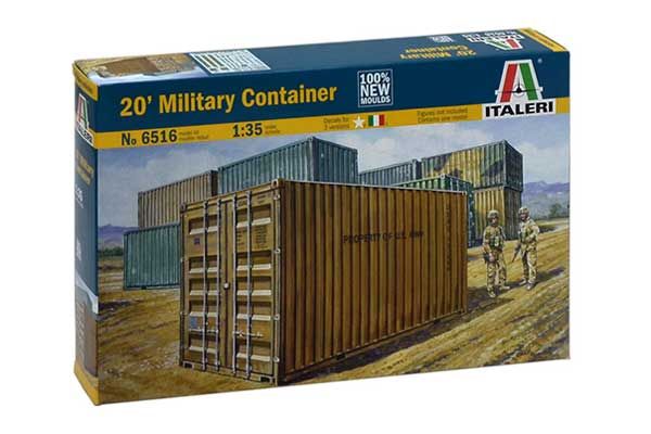 20-футовый военный контейнер (ITALERI 6516) 1/35