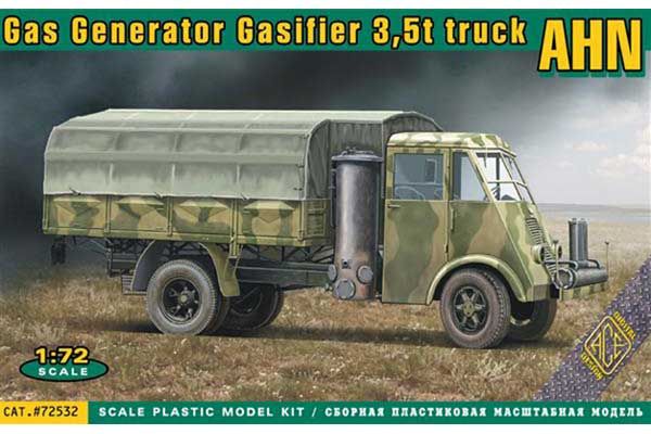 3,5 т газогенераторный грузовик AHN (ACE 72532) 1/72 3,5 т газогенераторный грузовик AHN (ACE 72532) 1/72