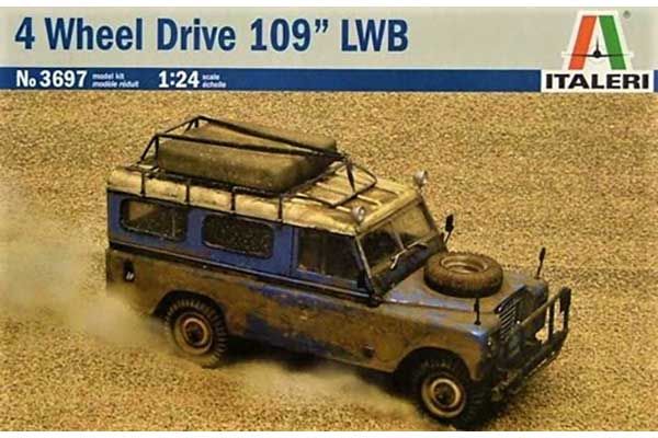 4 Wheel Drive 109 LWB (ITALERI 3697) 1/24 4 Wheel Drive 109 LWB (ITALERI 3697) 1/24