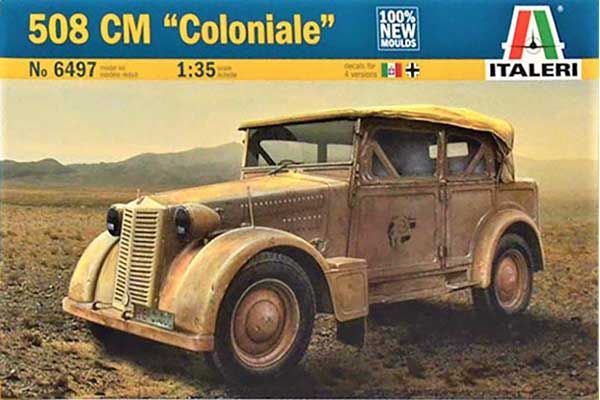 Fiat 508 CM “Coloniale” (ITALERI 6497) 1/35 Fiat 508 CM “Coloniale” (ITALERI 6497) 1/35