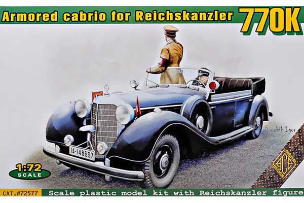 770K бронированный кабриолет для Рейхканцлера (ACE 72577) 1/72 770K бронированный кабриолет для Рейхканцлера (ACE 72577) 1/72