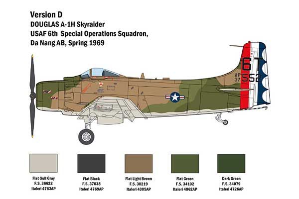 A-1H Skyraider (ITALERI 2788) 1/48