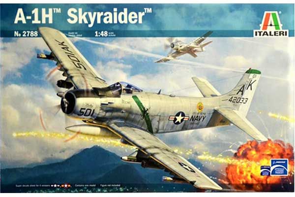 A-1H Skyraider (ITALERI 2788) 1/48