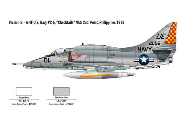 A-4 E/F/G Skyhawk (ITALERI 2671) 1/48