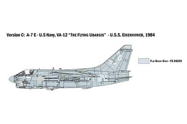 A-7E Corsair II (ITALERI 1411) 1/72