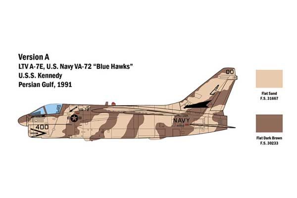 A-7E Corsair II (ITALERI 2797) 1/48