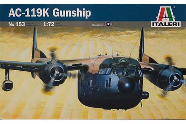 AC - 119K Gunship (ITALERI 153) 1/72 AC - 119K Gunship (ITALERI 153) 1/72