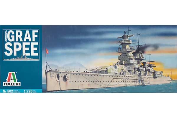 ADMIRAL GRAF SPEE (ITALERI 502) 1/720