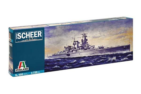 ADMIRAL SCHEER (ITALERI 508) 1/720