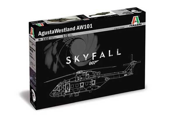 AgustaWestland AW-101 ''SKYFALL'' 007 (ITALERI 1332) 1/72