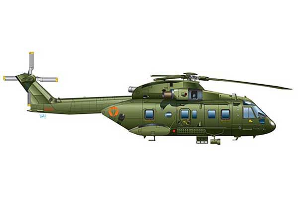 AgustaWestland AW-101 ''SKYFALL'' 007 (ITALERI 1332) 1/72