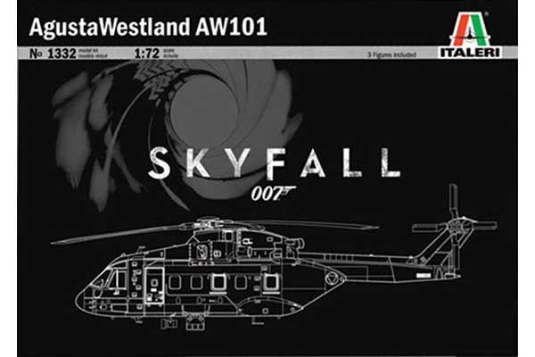 AgustaWestland AW-101 ''SKYFALL'' 007 (ITALERI 1332) 1/72