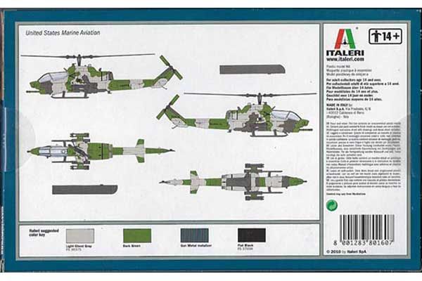 AH-1W Super Cobra (ITALERI 0160) 1/72