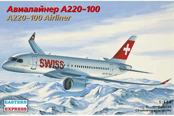 Airbus A220-100 (Eastern Express 144133) 1/144 Airbus A220-100 (Eastern Express 144133) 1/144
