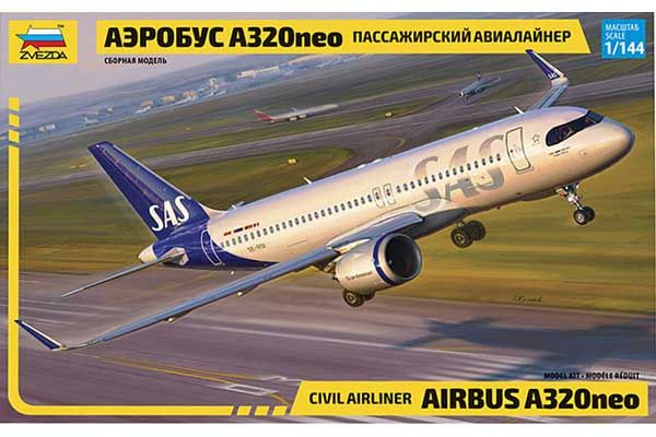 Airbus A320neo (ZVEZDA 7037) 1/144 Airbus A320neo (ZVEZDA 7037) 1/144