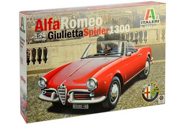 Alfa Romeo Giulietta Spider 1300 (ITALERI 3653) 1/24