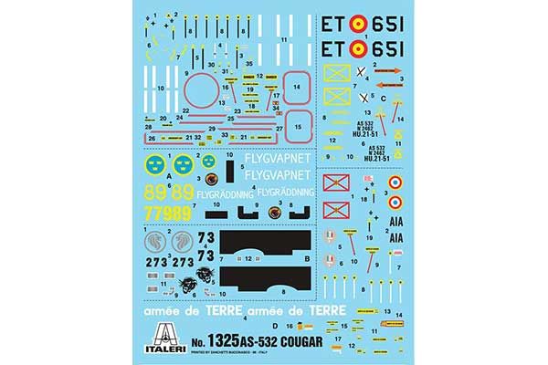 AS.532 Cougar (ITALERI 1325) 1/72