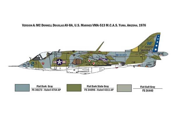 AV-8B Harrier (ITALERI 1410) 1/72