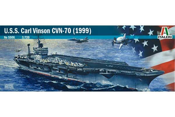 U.S.S. CARL VINSON CVN-70 (1999) (ITALERI 5506) 1/720