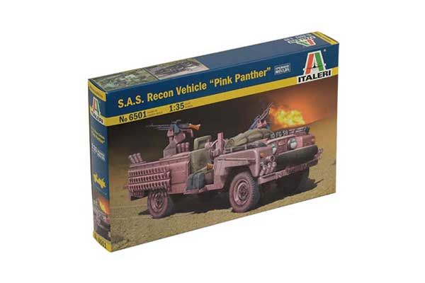 Автомобиль S.A.S. Recon "Розовая пантера" (ITALERI 6501) 1/35