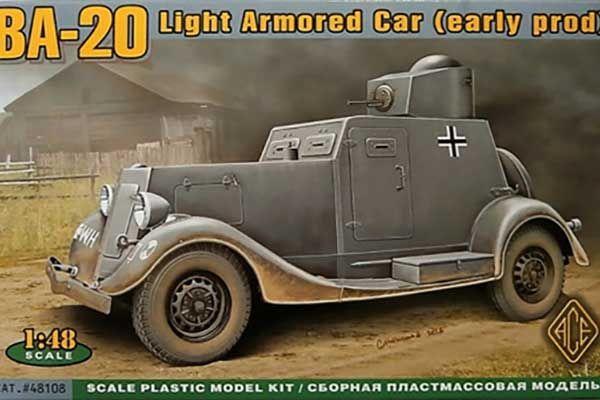 Ба-20 (раннего производства) (ACE 48108) 1/48