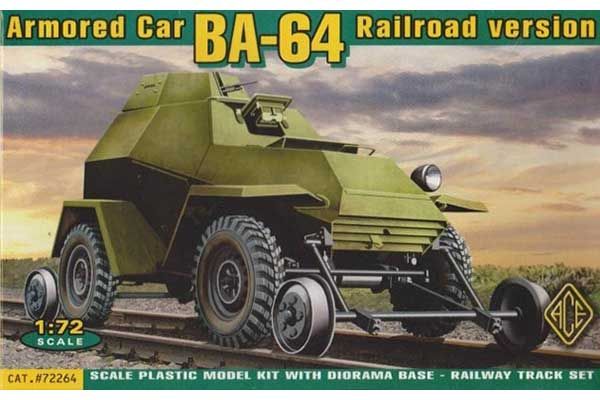 БА-64 залізнична версія (ACE 72264) 1/72