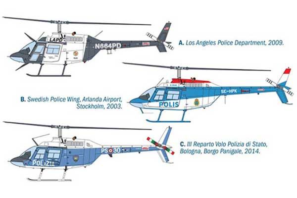 Bell 206 Jetranger (ITALERI 1372) 1/72