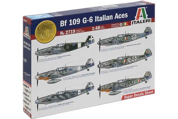 BF 109 G-6 ''Italian ACES'' (ITALERI 2719) 1/48