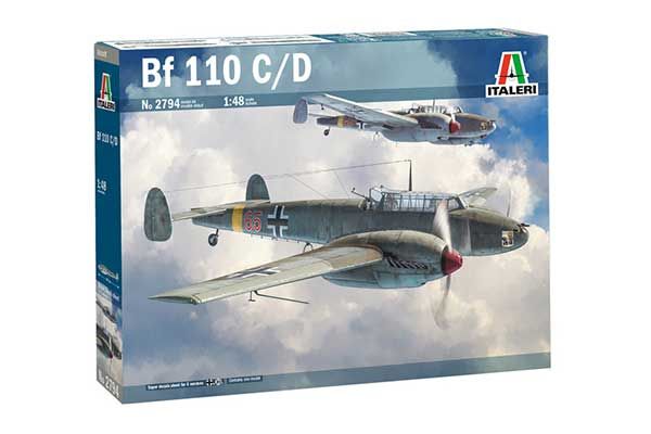 Bf 110 C/D (ITALERI 2794) 1/48