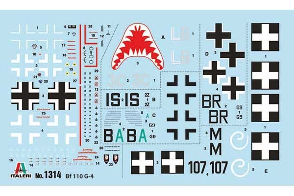 BF 110 G - 4 (ITALERI 1314) 1/72