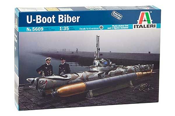 Biber Midget Submarine (ITALERI 5609) 1/35