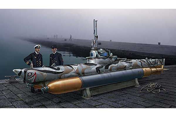 Biber Midget Submarine (ITALERI 5609) 1/35