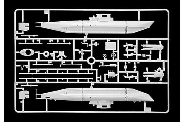 Biber Midget Submarine (ITALERI 5609) 1/35