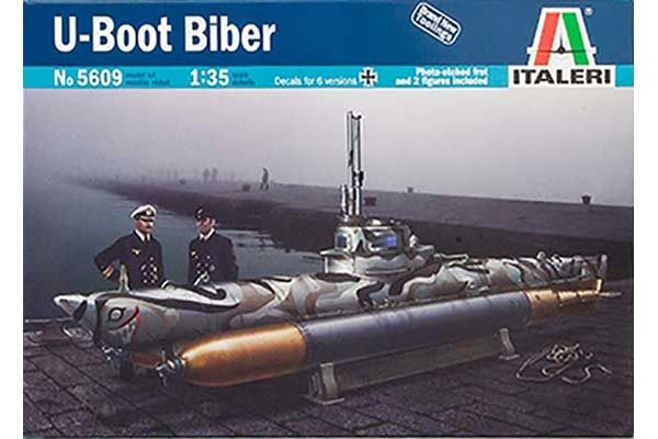 Biber Midget Submarine (ITALERI 5609) 1/35