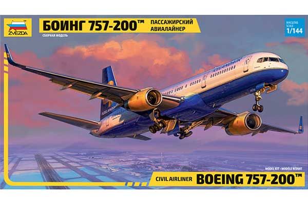 Boeing 757-200 (ZVEZDA 7032) 1/144 Boeing 757-200 (ZVEZDA 7032) 1/144