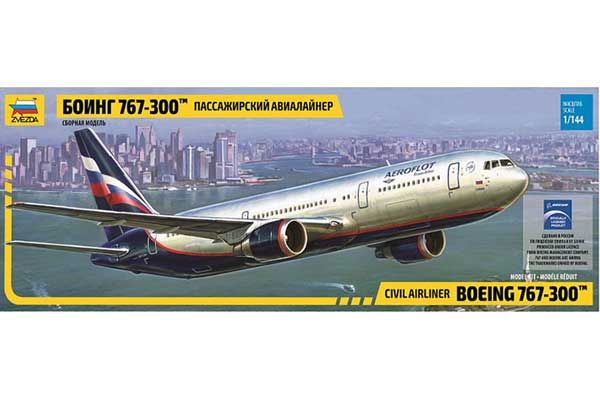 Boeing 767-300 (Zvezda 7005) 1/144