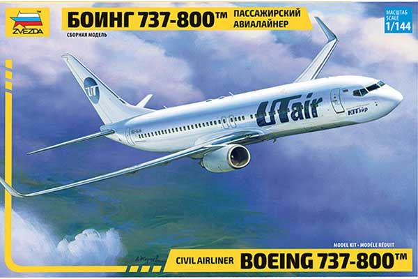 Боинг 737-800 (ZVEZDA 7019) 1/144 Боинг 737-800 (ZVEZDA 7019) 1/144