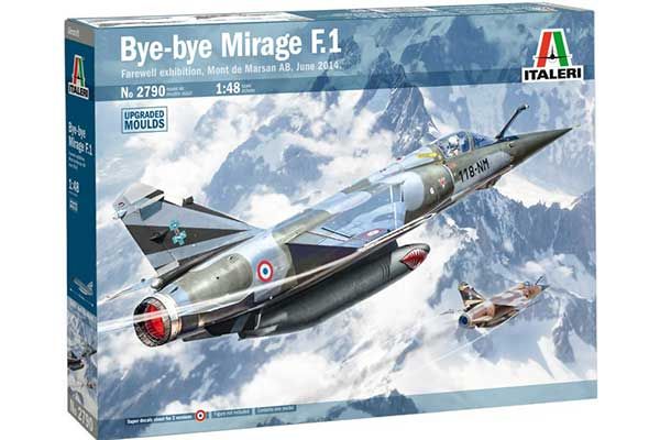 Bye-Bye Mirage F1 (ITALERI 2790) 1/48