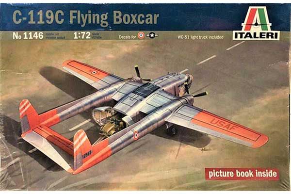 C - 119C Flying Boxcar (ITALERI 1146) 1/72