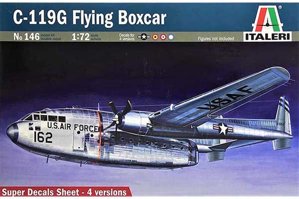 C - 119G Flying Boxcar (ITALERI 0146) 1/72