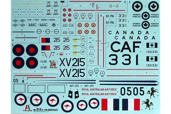 C-130 Hercules E/H (ITALERI 015) 1/72
