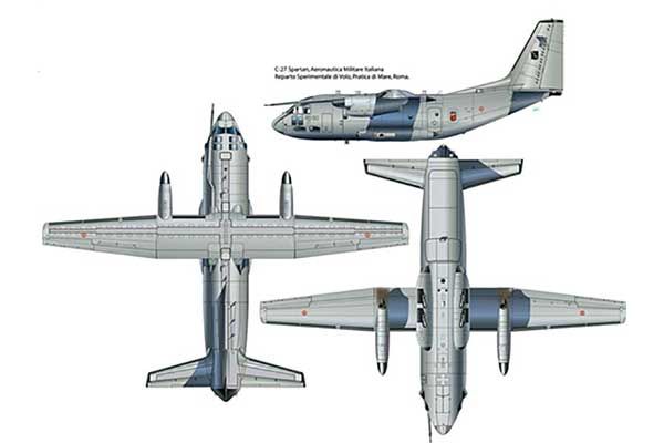 C - 27J Spartan (ITALERI 1284) 1/72