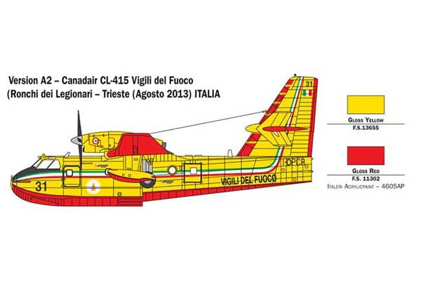 Canadair CL-415 (ITALERI 1362) 1/72